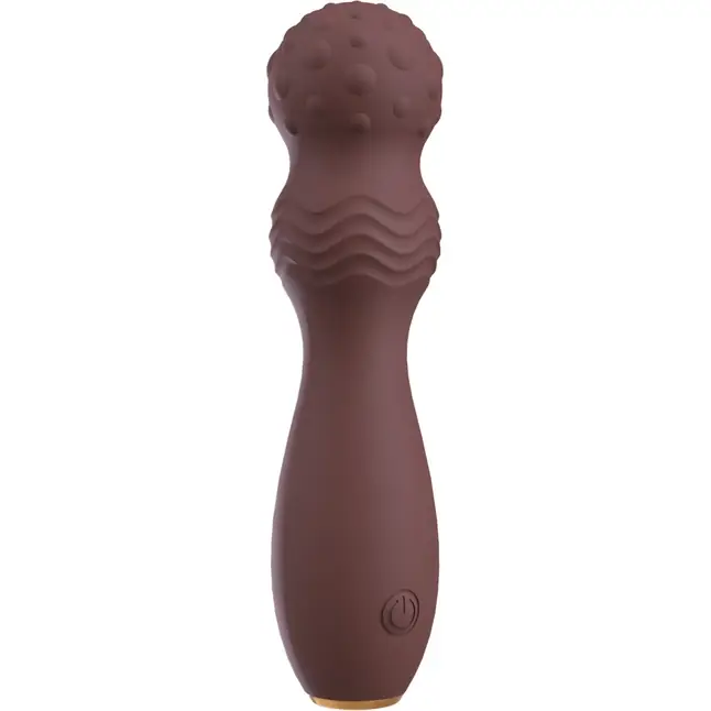 Коричневый вибратор-жезл Hazel 03 - 14 см - You2Toys. Фотография 6.
