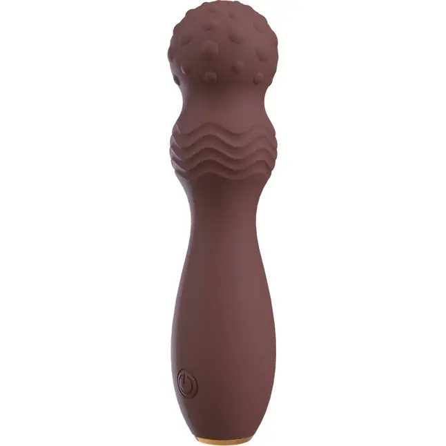 Коричневый вибратор-жезл Hazel 03 - 14 см - You2Toys. Фотография 9.