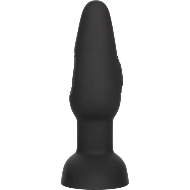 Черная анальная вибропробка Bionic Dual Pulsating Probe - 14 см - Bionic. Фотография 6.