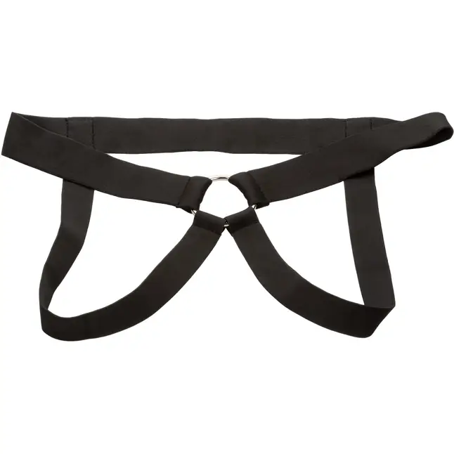 Коричневый фаллопротез из силикона Extension with Harness - 15,75 см - Performance Maxx. Фотография 12.