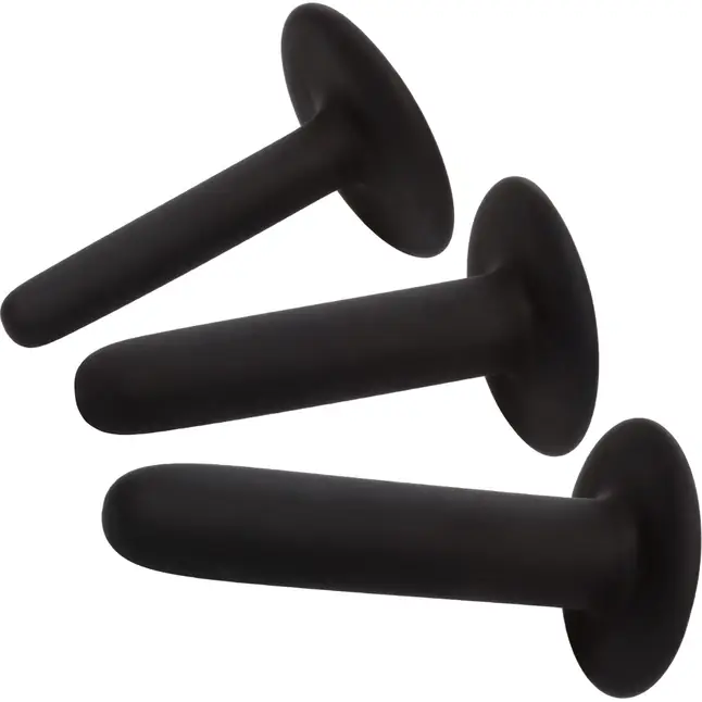Страпон для анального секса с 3 сменными насадками Silicone Pegging Kit - Boundless. Фотография 11.