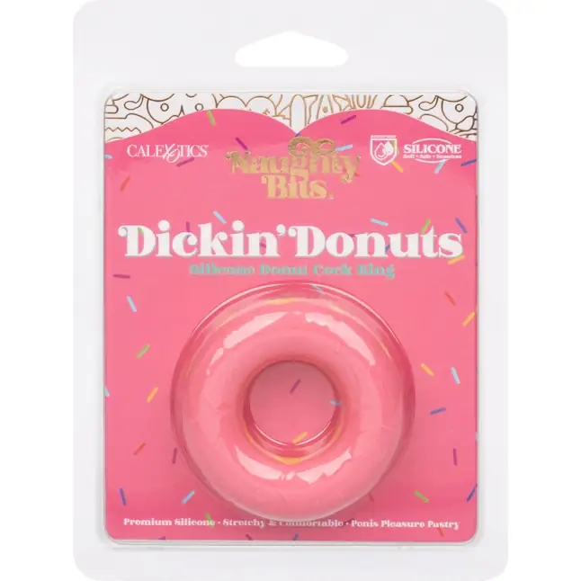 Эрекционное кольцо в форме пончика Dickin’ Donuts Silicone Donut Cock Ring - Naughty Bits. Фотография 11.