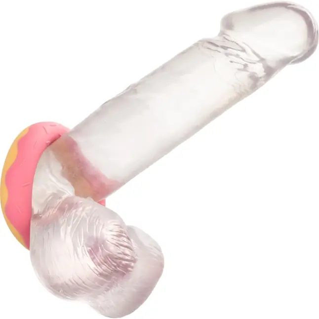 Эрекционное кольцо в форме пончика Dickin’ Donuts Silicone Donut Cock Ring - Naughty Bits. Фотография 10.