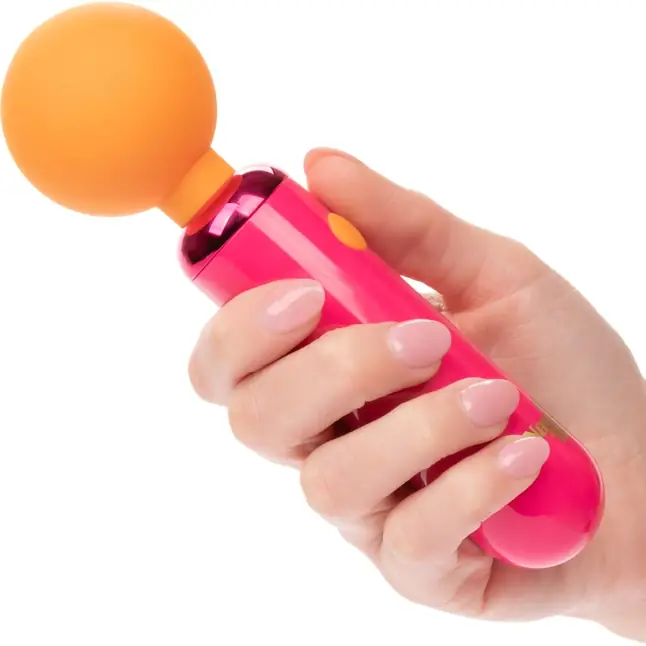 Универсальный мини-wand Home Cumming Queen Vibrating Wand - Naughty Bits. Фотография 3.