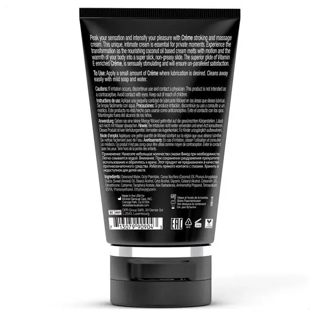 Крем для массажа и мастурбации Wicked Creme - 120 мл. Фотография 2.
