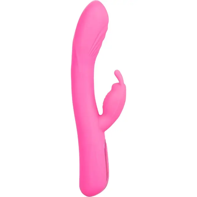 Розовый вибратор-кролик Elite Rocking Rabbit - 22,75 см - Jack Rabbits. Фотография 5.