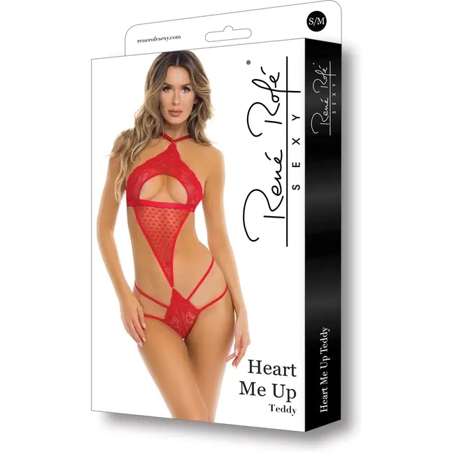 Эротическое боди Heart Me Up Teddy. Фотография 3.
