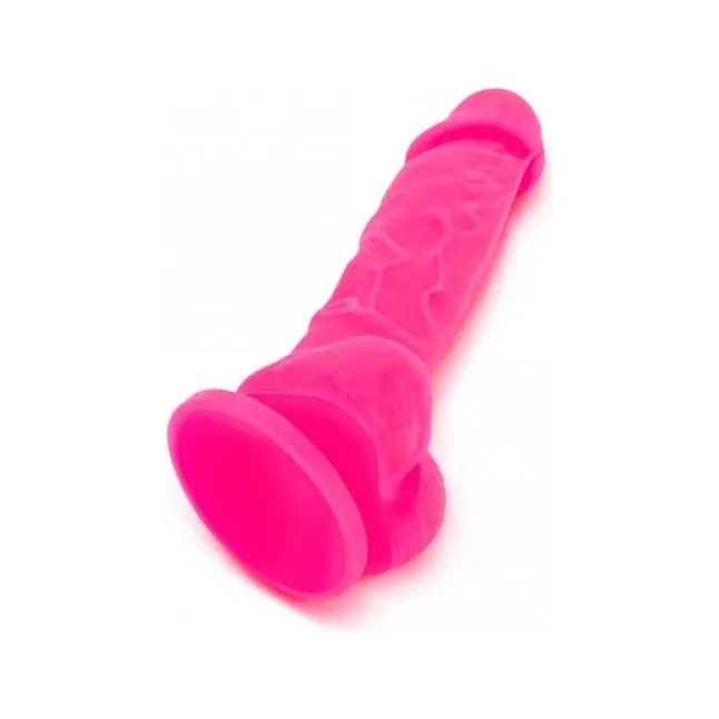 Розовый фаллоимитатор Pink Vibe - 14 см. Фотография 4.