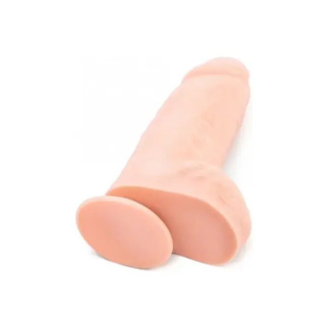 Телесный фаллоимитатор на присоске Pink Vibe - 22 см. Фотография 2.
