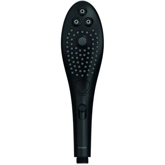 Черная насадка для душа Womanizer Wave. Фотография 2.