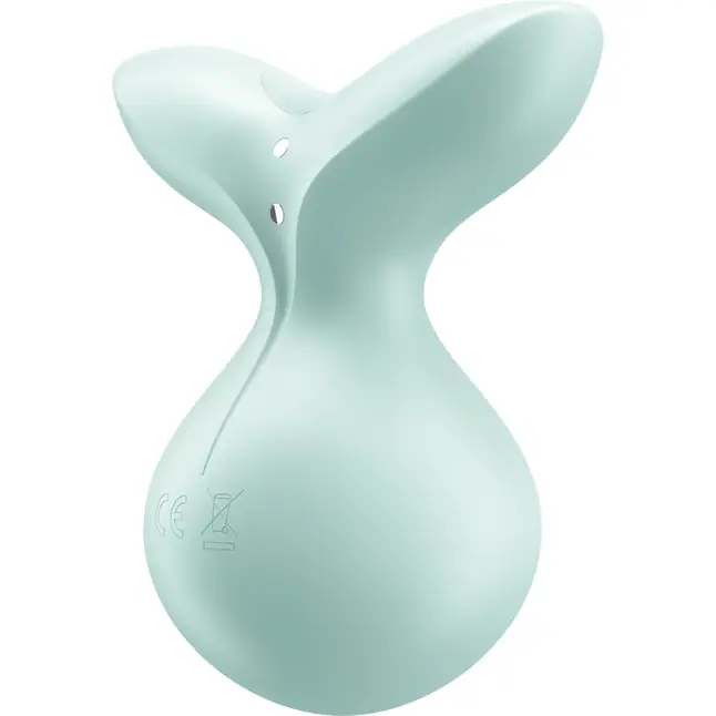 Зеленый клиторальный стимулятор Viva la Vulva 3. Фотография 6.