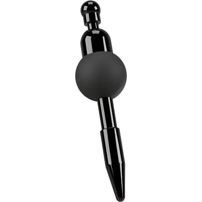 Черный уретральный вибростимулятор Vibrating Penis Plug - You2Toys