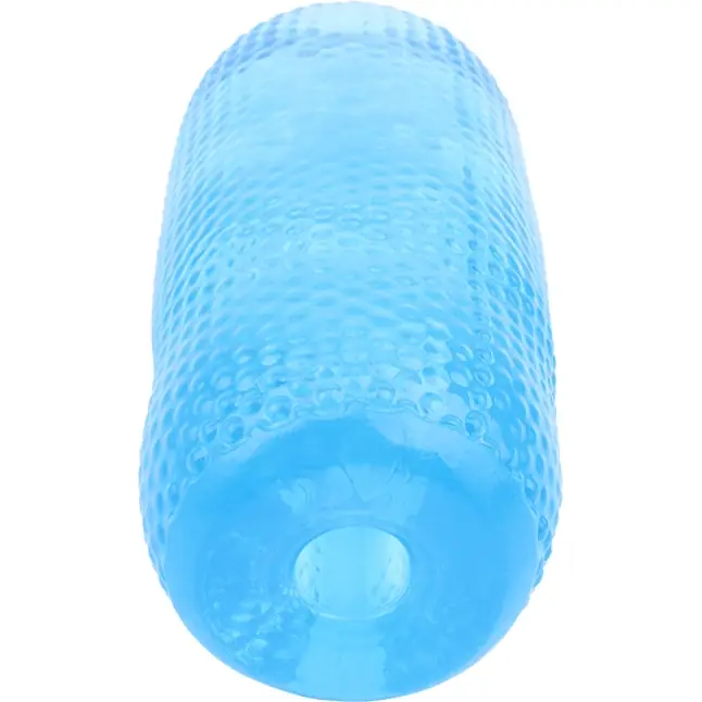 Голубой текстурированный мастурбатор Palm Stroker No.5 - Prof.Jason C. Фотография 3.