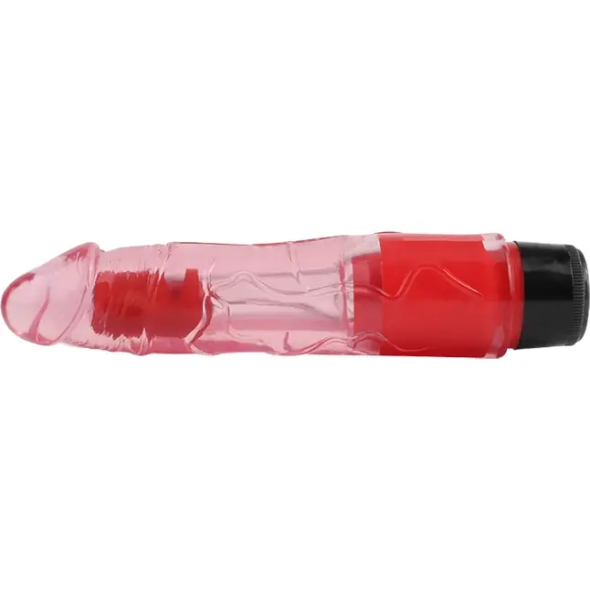 Розовый вибратор 8.1 Inch Realistic Vibe - 20 см - Basic Luv Theory. Фотография 5.