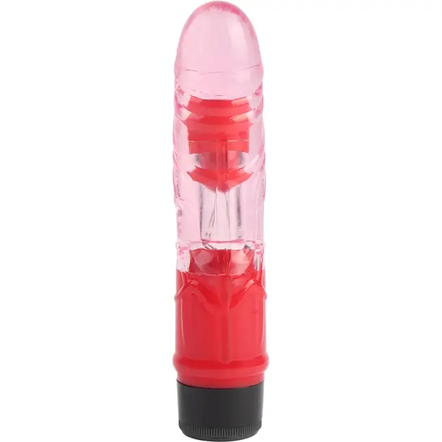 Розовый вибратор-реалистик 7 Inch Realistic Vibe - 18 см - Basic Luv Theory. Фотография 3.