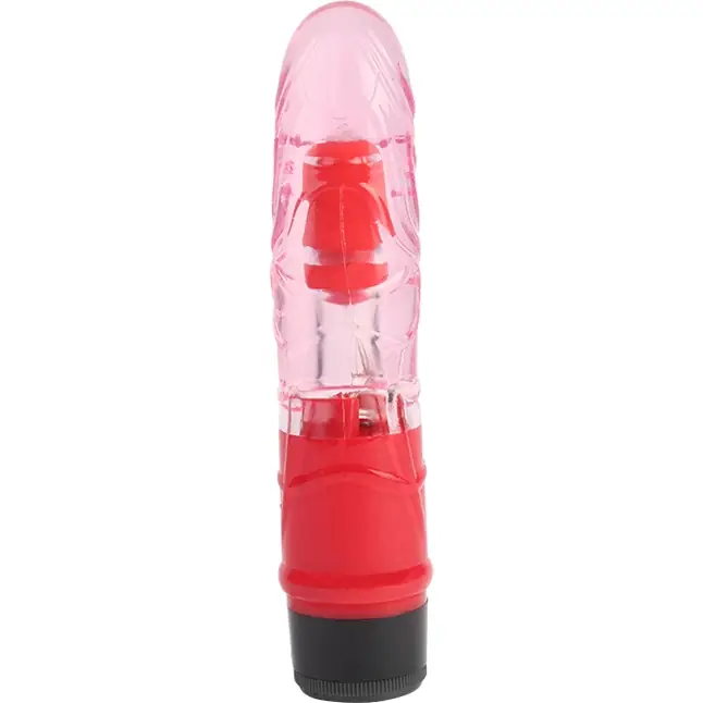 Розовый вибратор-реалистик 7 Inch Realistic Vibe - 18 см - Basic Luv Theory. Фотография 4.