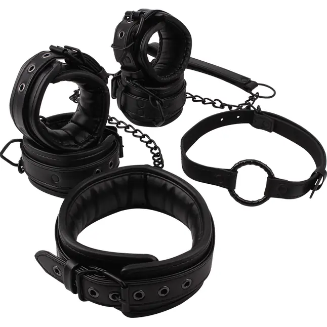 БДСМ-набор из 4 предметов Deluxe Bondage Kit - Fierce Euphoria