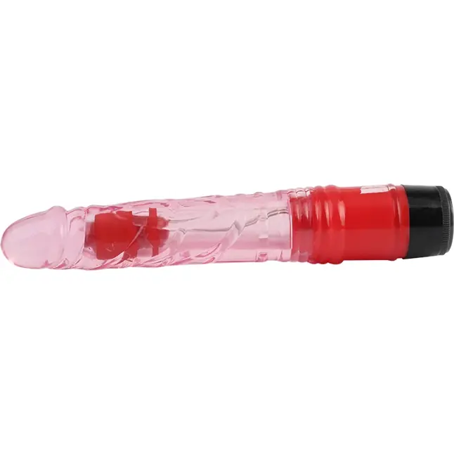 Розовый вибратор-реалистик 8.8 Inch Realistic Vibe - 22,3 см - Basic Luv Theory. Фотография 5.