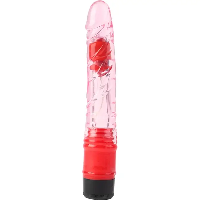 Розовый вибратор-реалистик 8.8 Inch Realistic Vibe - 22,3 см - Basic Luv Theory