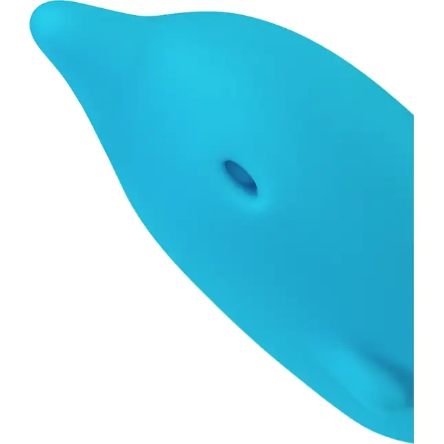 Голубой мини-вибратор Jolly - 7,5 см. Фотография 9.