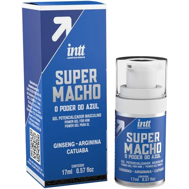 Мужской стимулирующий гель Super Macho - 17 мл
