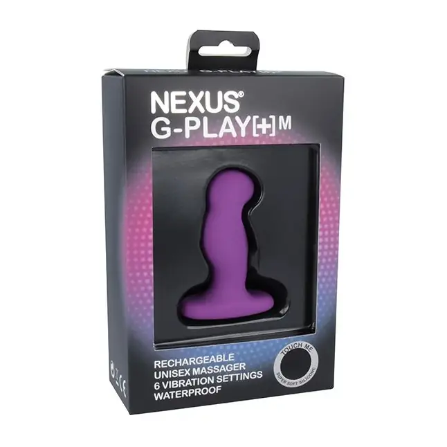 Фиолетовая вибровтулка Nexus G-Play M. Фотография 2.