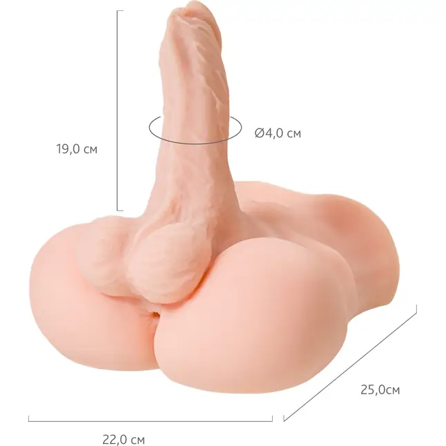 Мастурбатор с фаллосом Manuel - Juicy Pussy. Фотография 3.