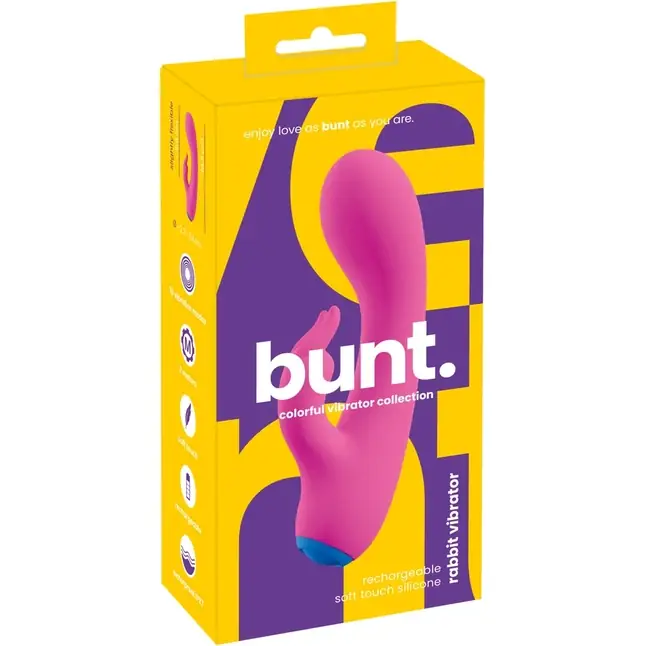 Розовый мини-вибратор со стимулятором клитора - 14,5 см - You2Toys. Фотография 9.