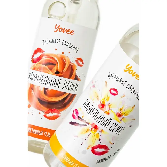 Съедобная гель-смазка Yovee «Ванильный секс» с Д-пантенолом и вкусом ванильных сливок - 100 мл - Yovee. Фотография 7.