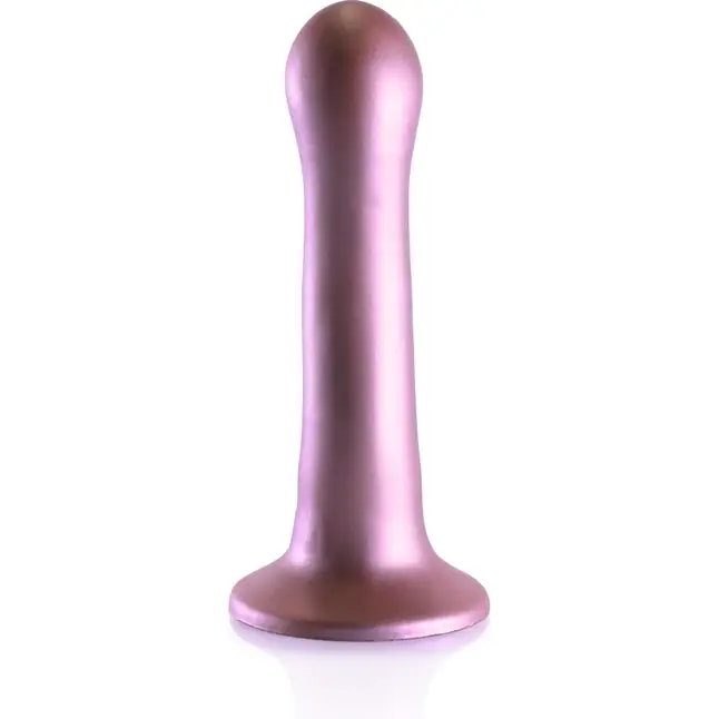 Розовый фаллоимитатор Ultra Soft - 18 см - Ouch!. Фотография 5.