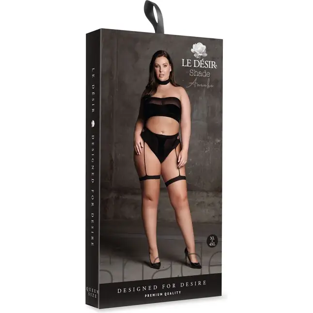 Эффектный комплект белья Ananke размера plus size - Le Desir. Фотография 3.
