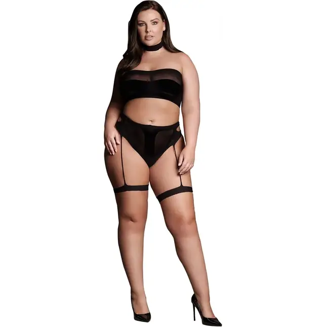 Эффектный комплект белья Ananke размера plus size - Le Desir