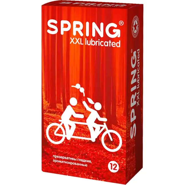 Презервативы увеличенного размера SPRING XXL - 12 шт