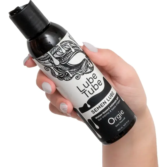 Интимный гель на водной основе Lube Tube Semen Lube - 150 мл. Фотография 2.
