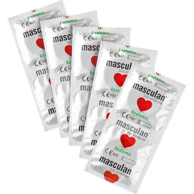 Презервативы анатомической формы Masculan Anatomic - 10 шт. Фотография 6.