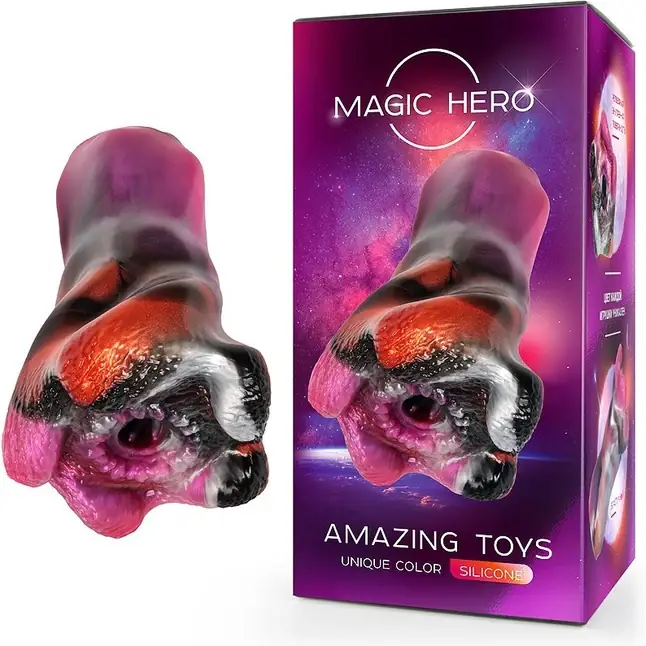 Разноцветный фантазийный мастурбатор - MAGIC HERO