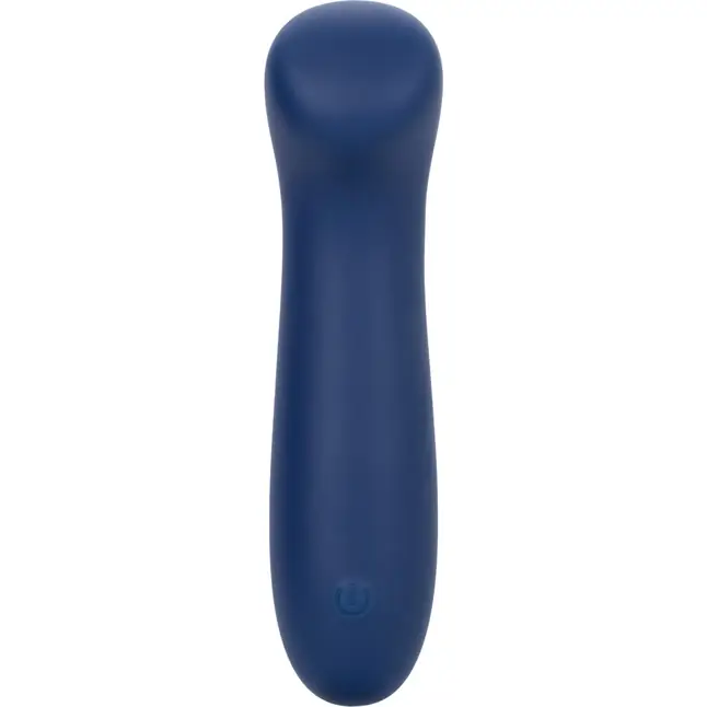 Синий вибромассажер Cashmere Satin G - 15,25 см - Cashmere. Фотография 7.