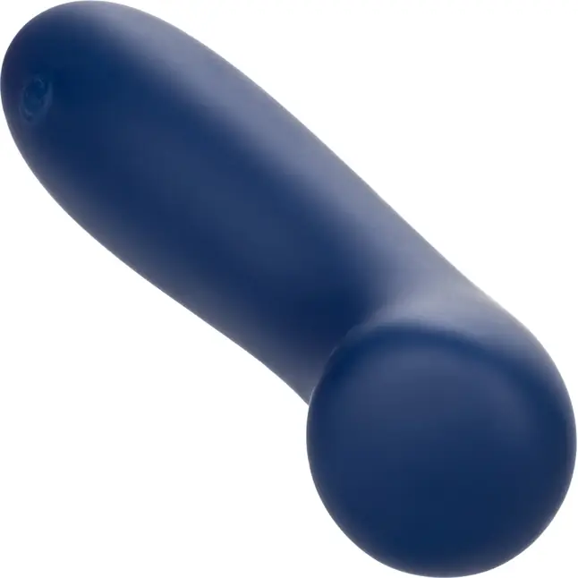 Синий вибромассажер Cashmere Satin G - 15,25 см - Cashmere. Фотография 9.