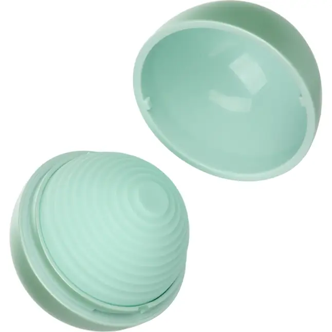 Зеленый вибромассажер Opal Ripple Massager - Opal. Фотография 7.