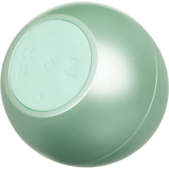 Зеленый вибромассажер Opal Ripple Massager - Opal. Фотография 9.