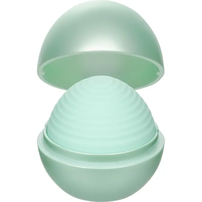Зеленый вибромассажер Opal Ripple Massager - Opal