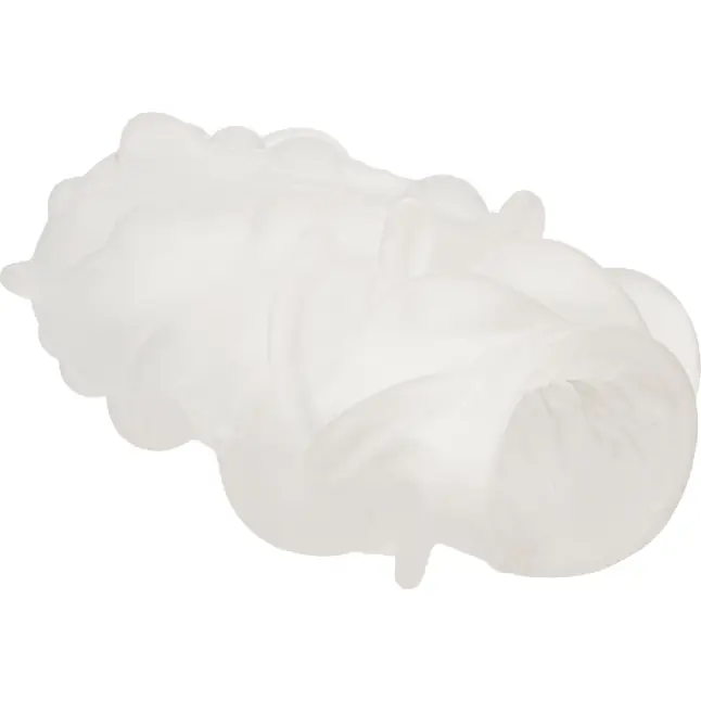 Двусторонний мастурбатор с серым стимулирующим шариком Reversible Squishy Ball Stroker - Boundless. Фотография 9.