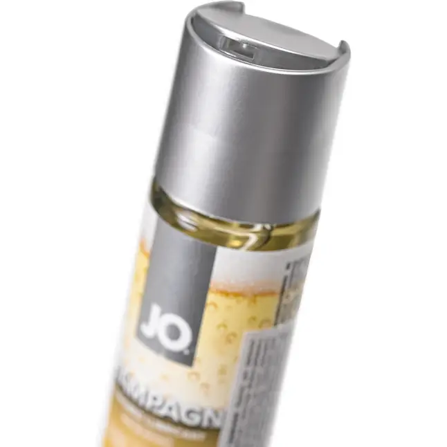 Лубрикант на водной основе JO H2O Champagne Flavored Lubricant с ароматом шампанского - 60 мл - JO H2O Flavors. Фотография 5.