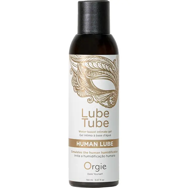 Интимный гель на водной основе Lube Tube Human Lube - 150 мл