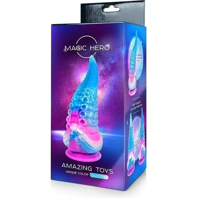 Фантазийный фаллоимитатор в форме щупальца - 21 см - MAGIC HERO. Фотография 5.