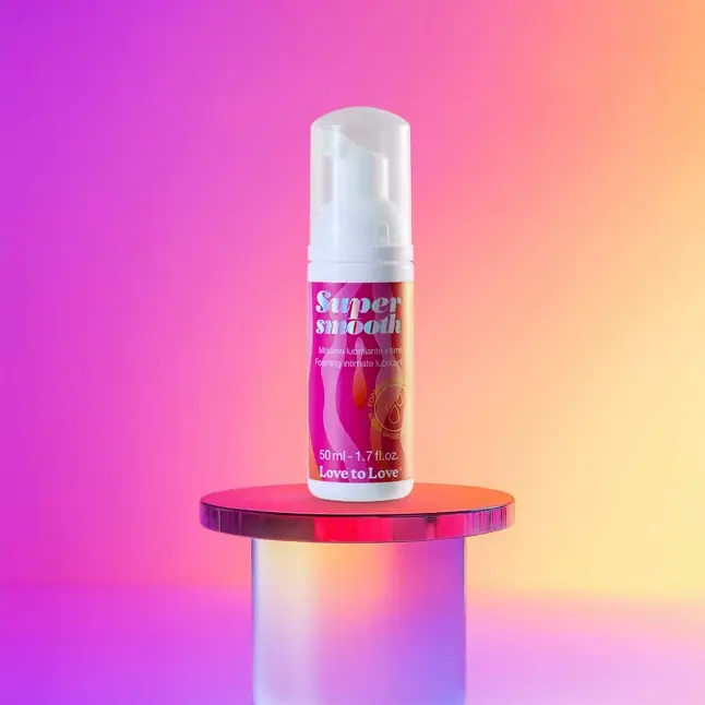 Лубрикант-пенка Super Smooth Foaming Intime Lubricant - 50 мл. Фотография 2.