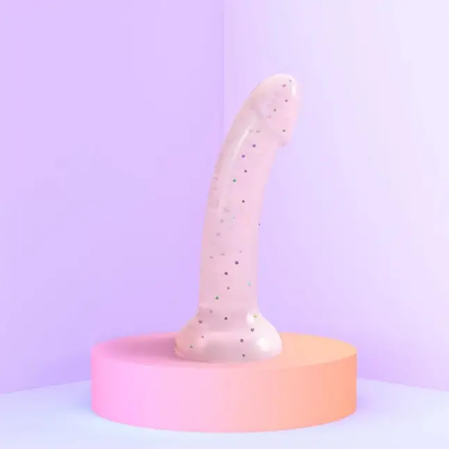 Фаллоимитатор из жидкого силикона Dildolls Starlight - 17,6 см. Фотография 2.