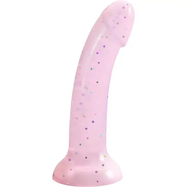 Фаллоимитатор из жидкого силикона Dildolls Starlight - 17,6 см