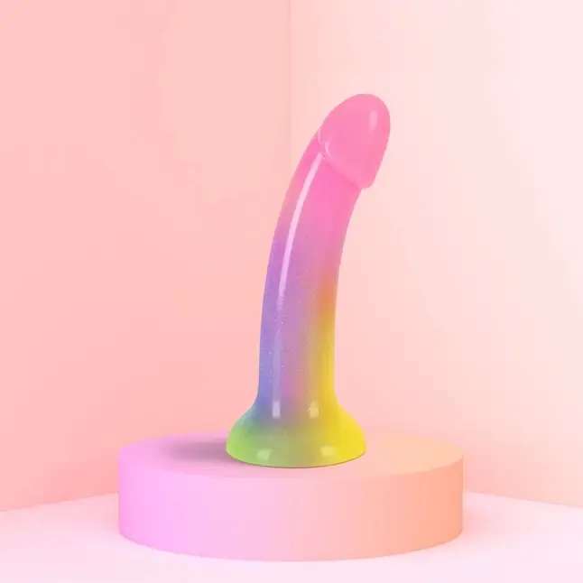 Фаллоимитатор из жидкого силикона Dildolls Stargazer - 17,6 см. Фотография 6.