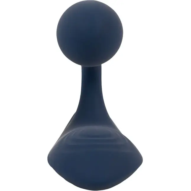 Темно-синий вибростимулятор в трусики RC Bendable Panty Vibrator - Sweet Smile. Фотография 3.